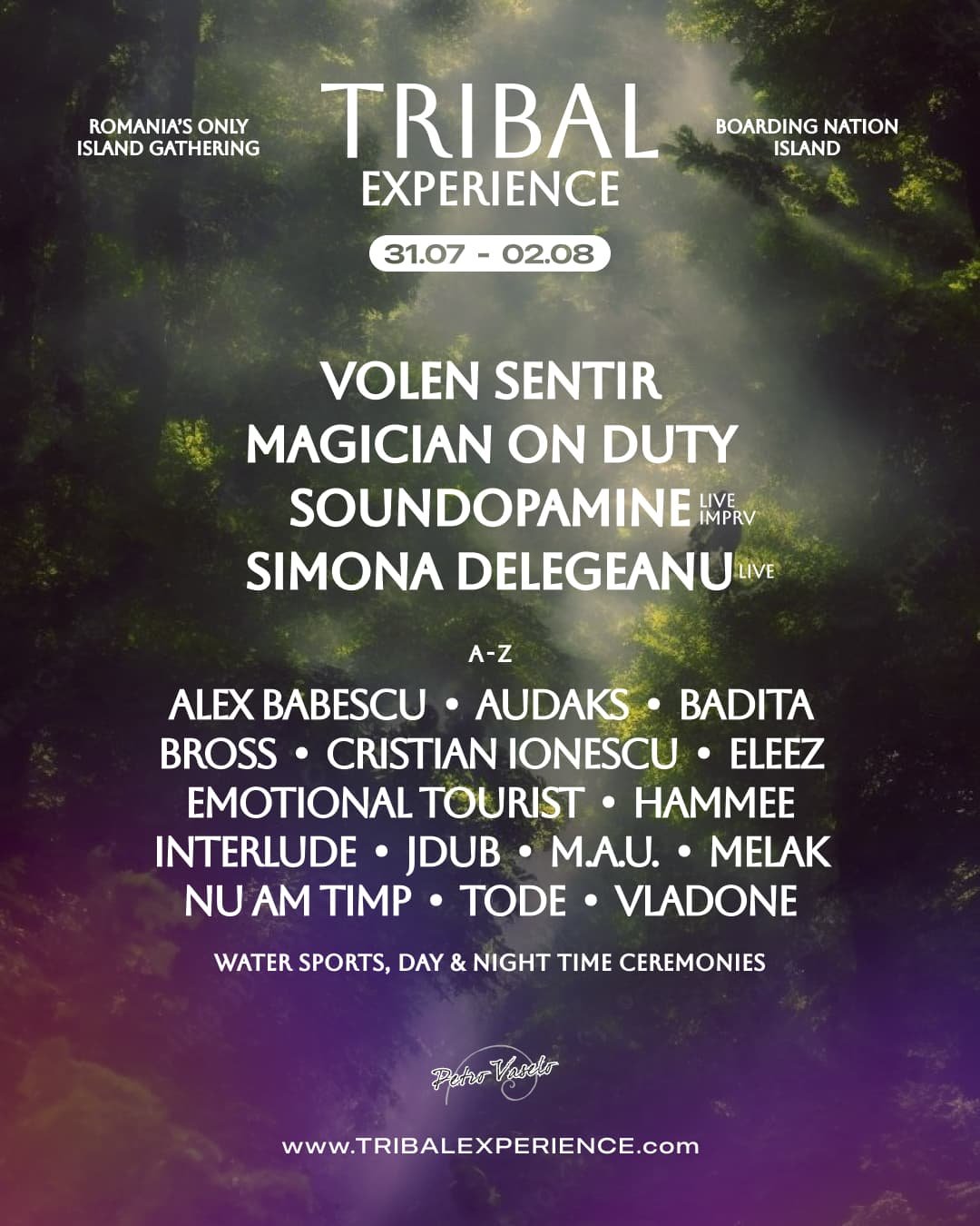 Full lineup — Tribal Experience 2026